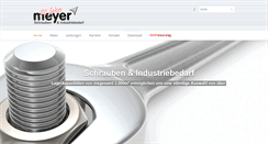 Desktop Screenshot of meyer-schrauben.de